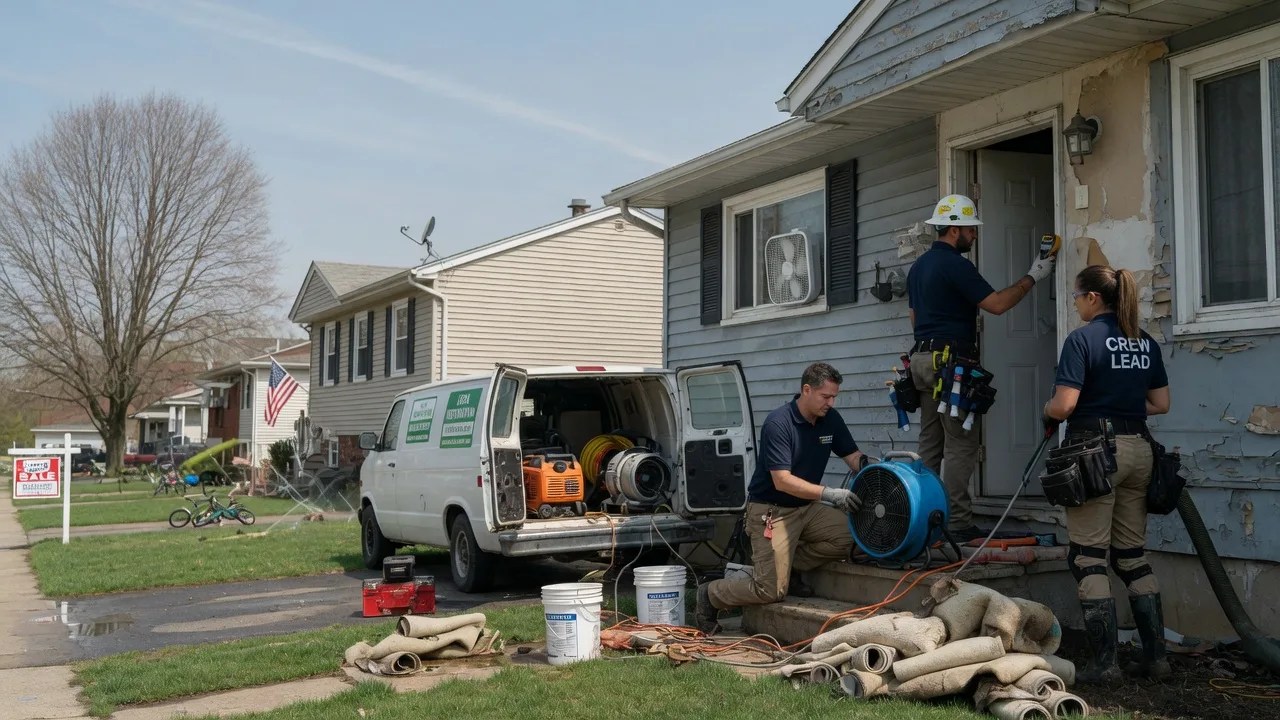 Flood Cleanup in Medford, NJ near me